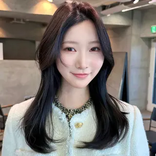 セミロング オシャレ髪✔️ 店長オオキアキヒロのヘアスタイル