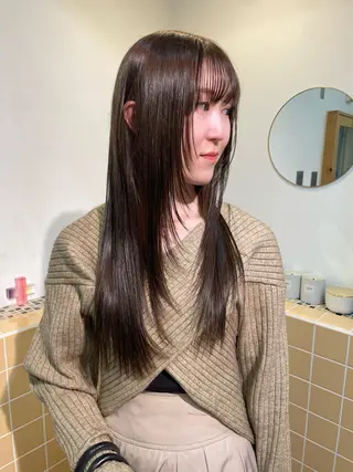 ロング カラー sakura🌸 レイヤー/韓国ヘアのヘアスタイル