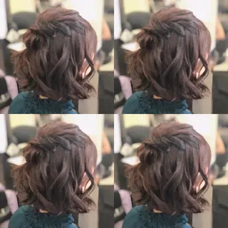 ミディアム ヘアアレンジ 🌷MAYU 🌷のヘアスタイル