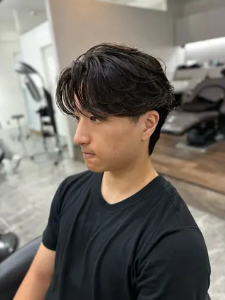 パーマ メンズ 🍐シャドウパーマ メンズ特化/守岡🍐のヘアスタイル