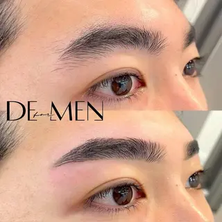 アイブロウ メンズ 志村 Fのマツエク・マツパデザイン