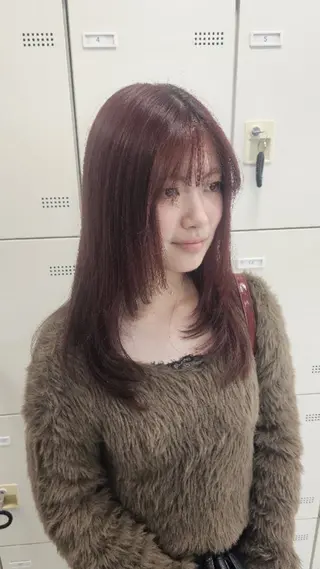 カラー 🍒renka🍒 ボブ/ショート/暖色のヘアスタイル