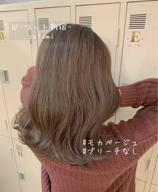 ミディアム 新宿駅近♡友達とOK 🦋W -ワット -のヘアスタイル