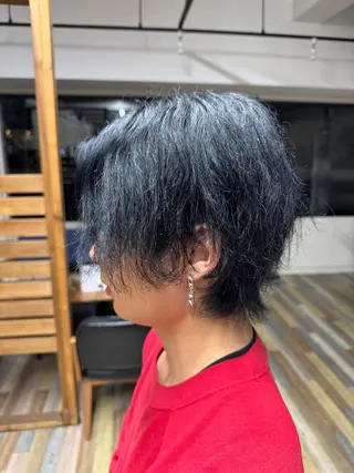 カラー メンズ りんたろー /縮毛矯正のヘアスタイル