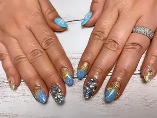 ネイル 菅野 愛花のネイルデザイン