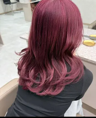 ミディアム カラー AIRI🦋カット モデル募集中🦋のヘアスタイル