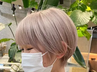 ショート ボブカット 💎坪谷のヘアスタイル