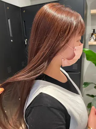 ロング カラー SALOWIN下北沢所属・hazuki 🌝のヘアスタイル