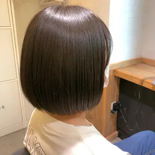 ショート カラー ノグチ ナツコのヘアスタイル