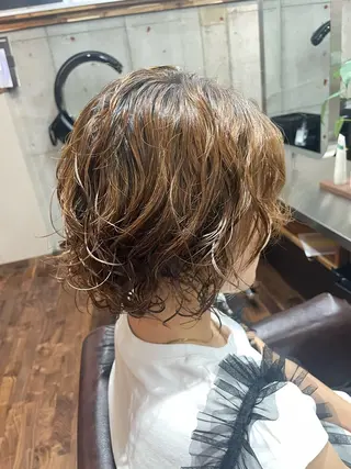 ショート パーマ スタイリスト /YUNAのヘアスタイル