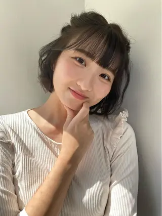 ミディアム アレンジ指名 no.1✨ｈａｋｏのヘアスタイル