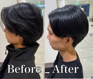 ショート パーマ メンズ・曲がる縮毛矯 正/パーマ/土屋丈のヘアスタイル