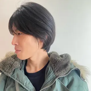 メンズ アオイ/透明感カラー レイヤー🌙のヘアスタイル