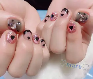 ネイル まるみ ♡のネイルデザイン