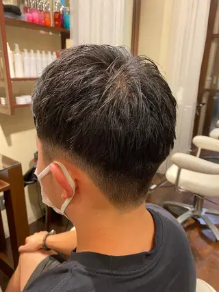 メンズ 艶ｶﾗｰ｜ｽﾄﾚｰﾄ 🍟yuki🍟のヘアスタイル