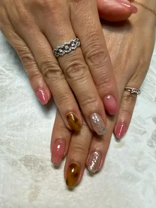 ネイル ネイルPetit Ribbonのネイルデザイン