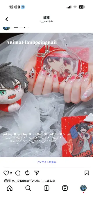 ネイル 原田joieange 心斎橋店のネイルデザイン