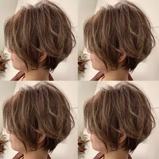 ショート カラー 髪質改善will hairdesignのヘアスタイル