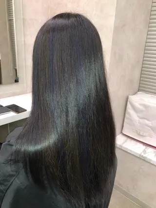 ロング カラー メンズ特化 パーマ/オザワのヘアスタイル