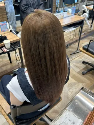 カラー 🫧ナナ_ 髪質改善_カラー🍑のヘアスタイル