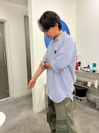 ショート メンズ KEPKA ヤマグチ 天神 今泉のヘアスタイル