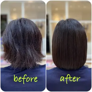 ミディアム かしわや かなえのヘアスタイル