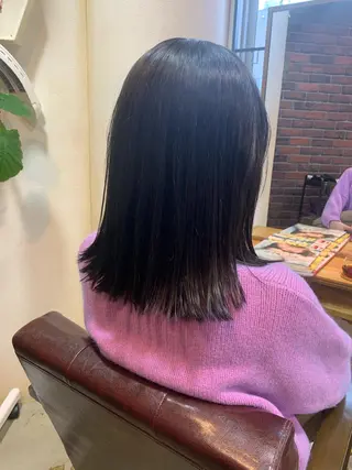 ミディアム カラー IDEA 柏の葉KOILRINKGARAGE所属・お洒落満足度 ◎💮井上のヘアスタイル