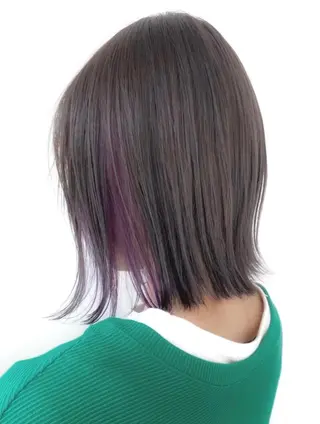 ミディアム カラー メンズ 渡邊 陽大のヘアスタイル