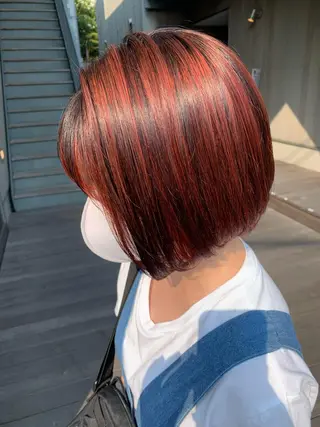 ショート カラー 🌼sunc HINAMI🌼のヘアスタイル