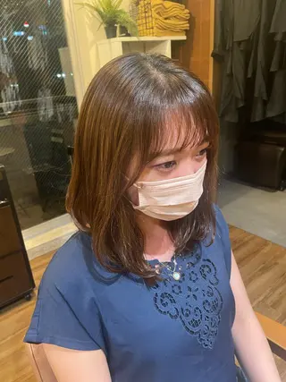 ミディアム 林 花鈴🐇🌸のヘアスタイル