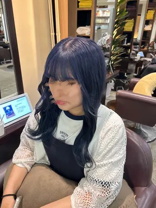 ロング カラー 坂本奈都美 🎀のヘアスタイル