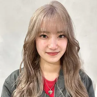 ロング カラー デザインカラー/パー マ🦖外岡咲希🦖のヘアスタイル