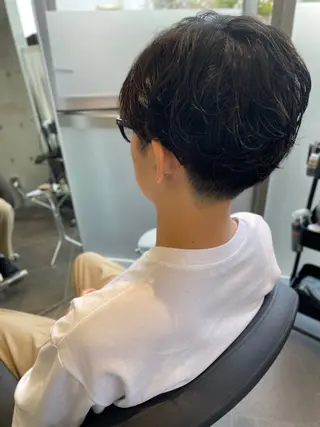 メンズ YinYang所属・川﨑 章弘のヘアスタイル