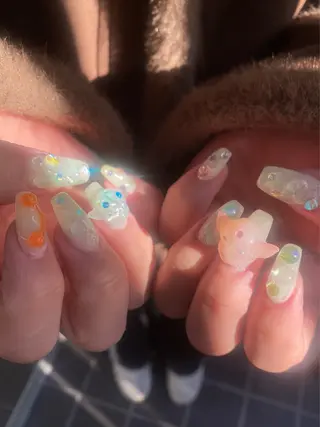 ネイル nano/きもかわ nail🐬🫧のネイルデザイン