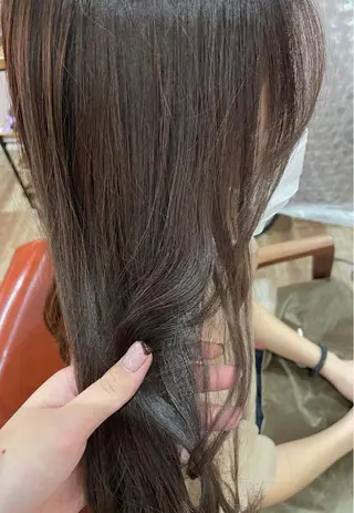 ロング カラー newi梅田🫧韓国 ヘア🫧sakiのヘアスタイル