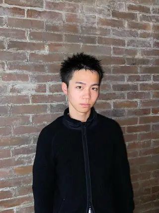 ショート メンズ メンズカット/パーマ /ユアサシュンスケのヘアスタイル