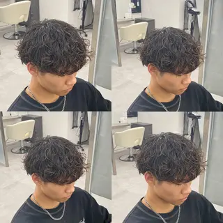 ショート メンズ 江坂トレンド韓国風 髪質改善shinoのヘアスタイル