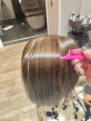 ミディアム カラー 【元住吉の艶髪の神様 】💓モリモト💓のヘアスタイル