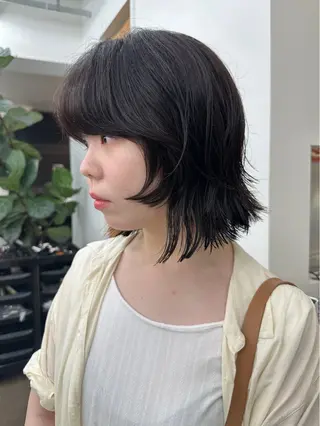 ショート ボブ/レイヤー/ケア パーマ/リュウタのヘアスタイル