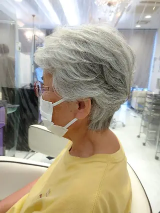 パーマ ショート KANAKO .のヘアスタイル