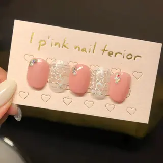 ネイル I P'ink nail salon所属・I pinknail 韓国風·持ち込み専門のネイルデザイン