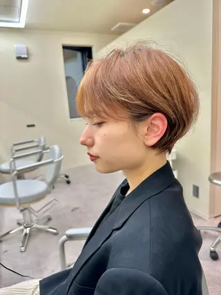 ショート Number六本松所属・山崎 友雅のヘアスタイル