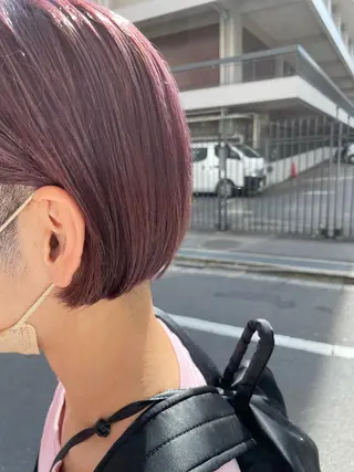 ショート カラー キッズ オトナヘア🌸 harukaのヘアスタイル