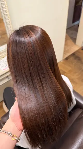 セミロング 西村 美月のヘアスタイル