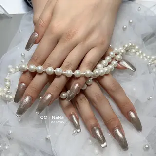 ネイル 💎CC・NaNa 韓国風ネイル🌙Cのネイルデザイン
