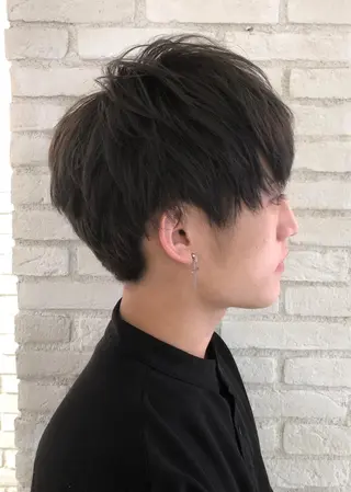 ショート カラー 似合わせ/小顔カット 🔷山方直也のヘアスタイル