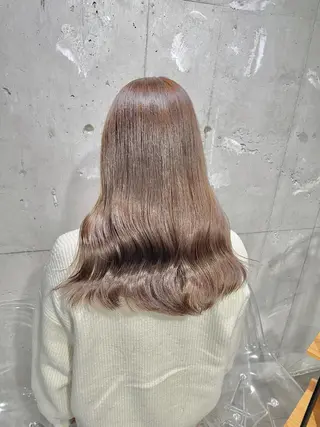 ロング カラー ベージュカラー💖 やすひろのヘアスタイル