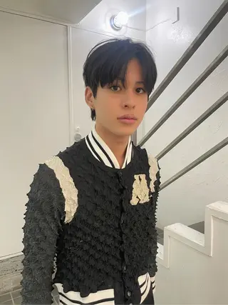 ショート パーマ メンズ スパイラルパーマ 🌐hina⭐️のヘアスタイル