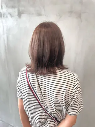 ミディアム 透明感カラー◎ 大塚将人のヘアスタイル