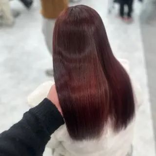 カラー 🍒renka🍒 ボブ/ショート/暖色のヘアスタイル